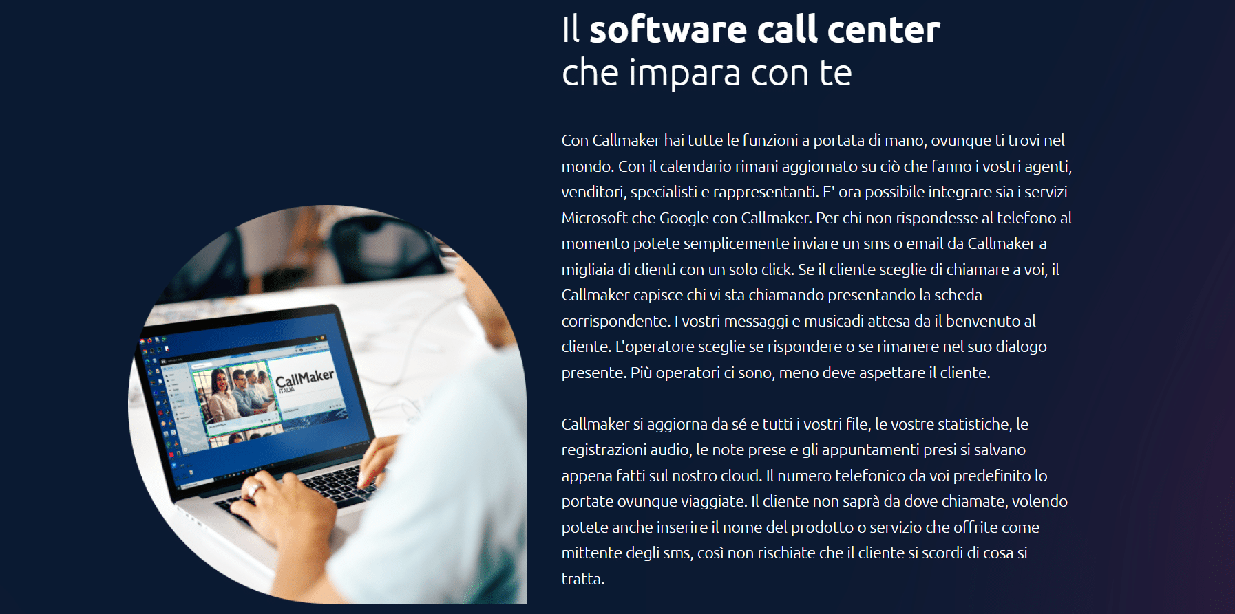 La nuova versione del Callmaker